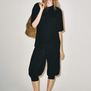SAROUEL TROUSERS - BLACK