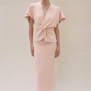 KNIT MIDI SKIRT