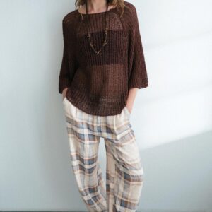OPEN KNIT JUMPER