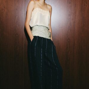 ZW COLLECTION LACE STRAP TOP