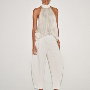 ZW COLLECTION BARREL HIGH-WAIST JEANS