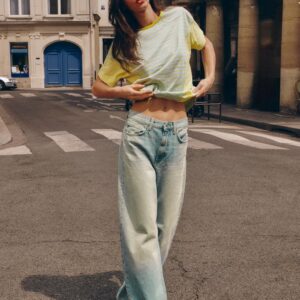 TRF EXTRA WIDE-LEG HIGH-WAIST JEANS