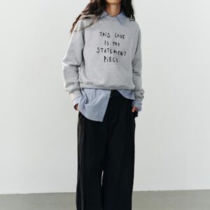 SLOGAN SWEATSHIRT