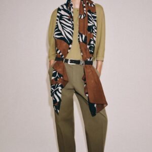 TRIPLE LOOP SPLIT SUEDE BELT