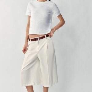 SHORT SLEEVE T-SHIRT WITH TRIM