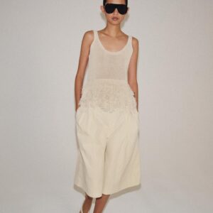 FRINGED KNIT TOP