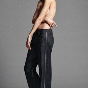 ZW COLLECTION SELVEDGE MID-WAIST JEANS