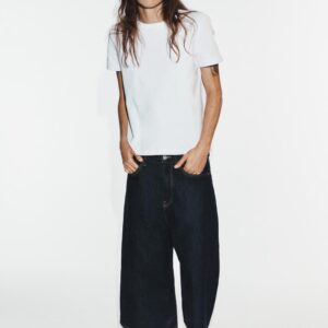 TRF BAGGY DENIM JORTS
