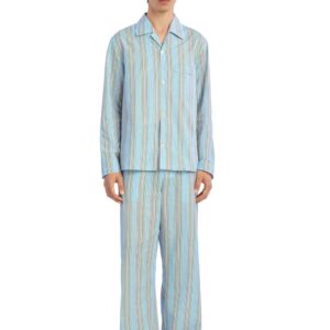 RELAXED FIT STRIPED JACQUARD SHIRT