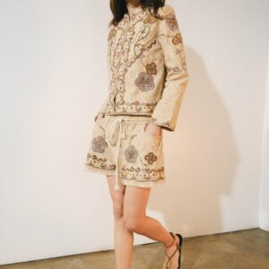 ZW COLLECTION EMBROIDERED SHORTS