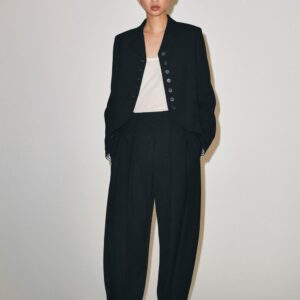 ZW COLLECTION STRAIGHT BUTTONED BLAZER