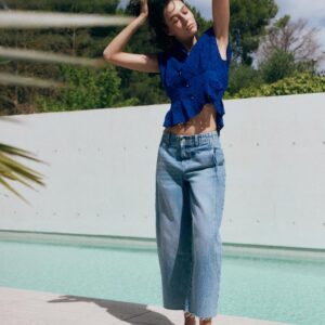 CUTWORK EMBROIDERY TOP