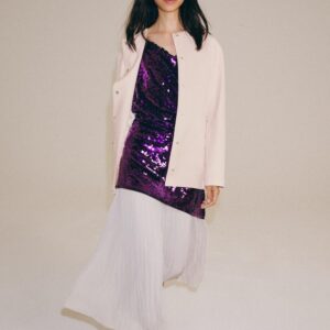 ZW COLLECTION PINK BOMBER JACKET