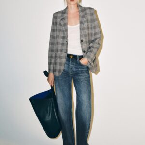 ZW COLLECTION CHECK BLAZER