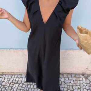 SLEEVELESS LONG DRESS