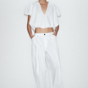 SHORT SLEEVE BALLOON SHIRT
