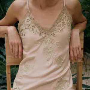 LIMITED EDITION EMBROIDERED BEADED MINI DRESS