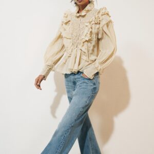 ZW COLLECTION ROMANTIC RUFFLED SHIRT