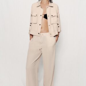 ROLLED SLEEVE SAFARI JACKET