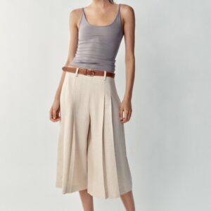 LONG BERMUDA SHORTS WITH BELT