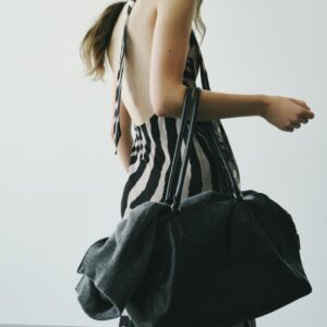 LONG ANIMAL PRINT HALTER DRESS