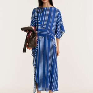 LIMITED EDITION PRINTED MIDI DRESS
