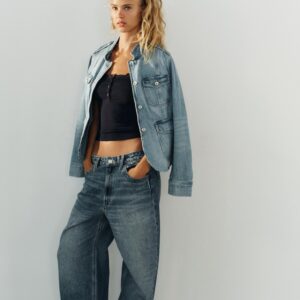 TRF POCKET DENIM JACKET