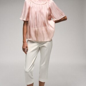 SHIMMER EFFECT BLOUSE