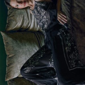 PRINTED SAROUEL TROUSERS