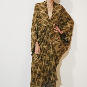 ZW COLLECTION PRINTED MIDI DRESS
