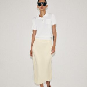 ZW COLLECTION STRAIGHT MIDI SKIRT