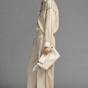 ZW COLLECTION CONTRAST STRIPED TROUSERS