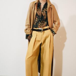 ZW COLLECTION PLEATED TROUSERS