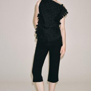 BRAIDED EFFECT BALLERINAS