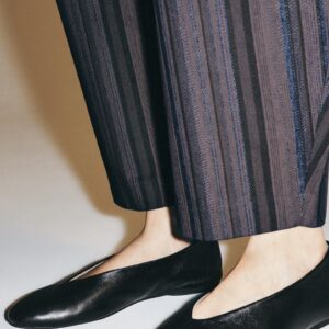 FLAT LEATHER BALLET FLATS