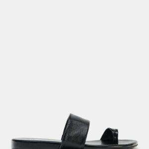 FLAT LEATHER SANDALS
