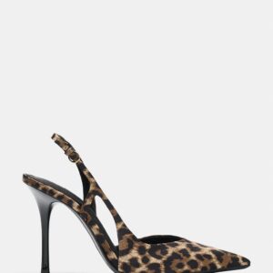ANIMAL PRINT HEELED SHOES