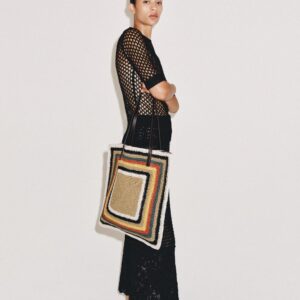 MULTICOLOURED TOTE BAG