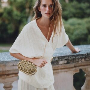 BEADED CLUTCH