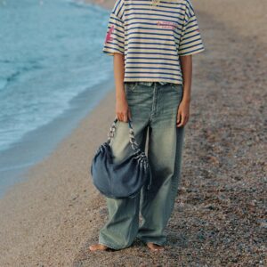 DENIM SHOULDER BAG