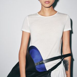 MAXI LEATHER SHOULDER BAG