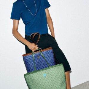 PRINTED TOTE SHOULDER BAG