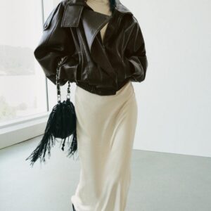 FRINGED SHOULDER BAG