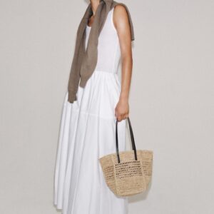 MINI RAFFIA TOTE BAG