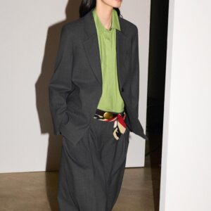 ZW COLLECTION WOOL BLEND STRAIGHT BLAZER