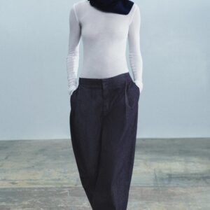 ZW COLLECTION MID-WAIST BARREL JEANS