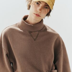 CONTRAST EMBROIDERY TWILL CAP