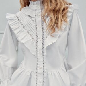 ROMANTIC RUFFLED BLOUSE