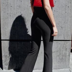 SASH FLARED TROUSERS