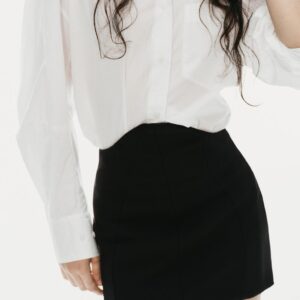 CORSET-STYLE MINI SKIRT